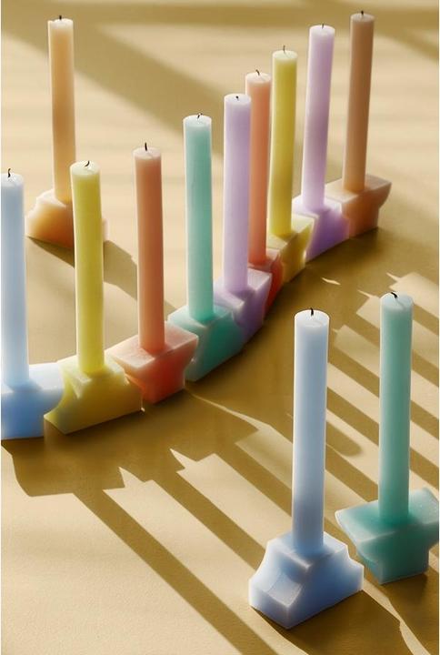 Produktbild Broste Copenhagen Figure candles Pilas - Light Purple