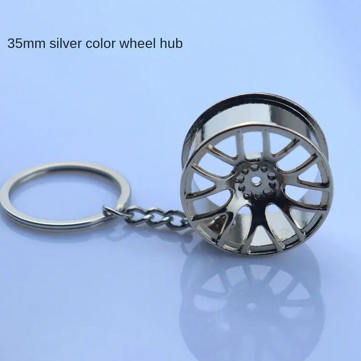 Immagine prodotto PhoneLook Porta-clés jantes de haute qualité Metal Sport Turbo Drift Key-chain Car Wheel