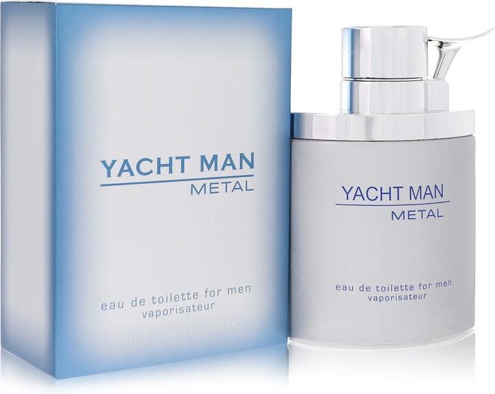 Actual product image Myrurgia Yacht Man Metal (Eau de toilette, 100 ml)