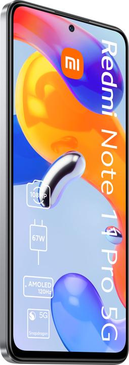 Produktbild Xiaomi Redmi Note 11 Pro 5G (6GB) (128 GB, Polar White, 6.67", Hybrid Dual SIM, 108 Mpx, 5G)