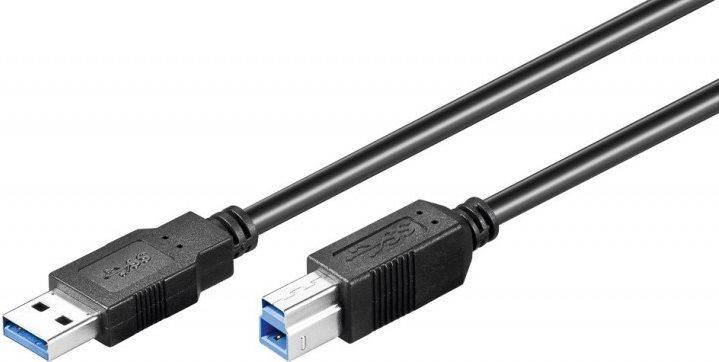 Produktbild Goobay USB A — USB B (0.25 m, USB 3.2 Gen 1, 15 W)