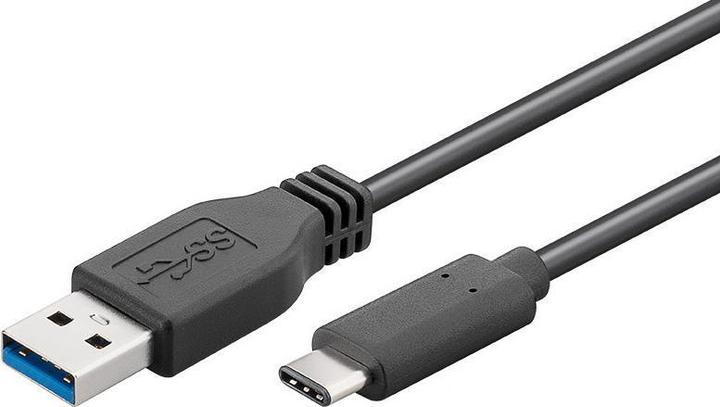 Produktbild MicroConnect USB-C – USB A (0.25 m, USB 3.2 Gen 2)