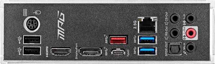 Actual product image MSI MPG Z490 Gaming Plus (LGA 1200, Intel Z490, ATX)