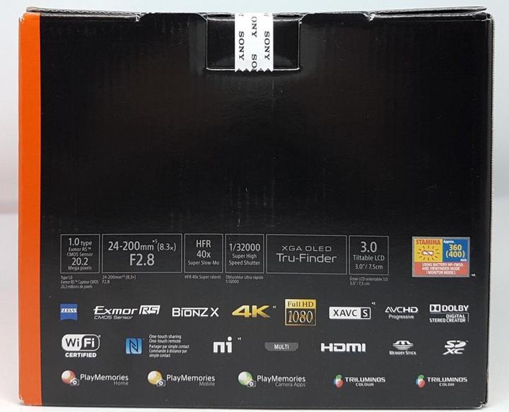 Produktbild Sony Cyber-Shot DSC RX10 Mark II (24 - 200 mm, 20.20 Mpx, 1")