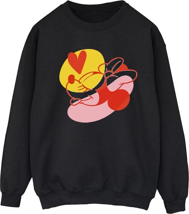Disney Minnie Mouse Tongue Heart Sweatshirt (XXL)