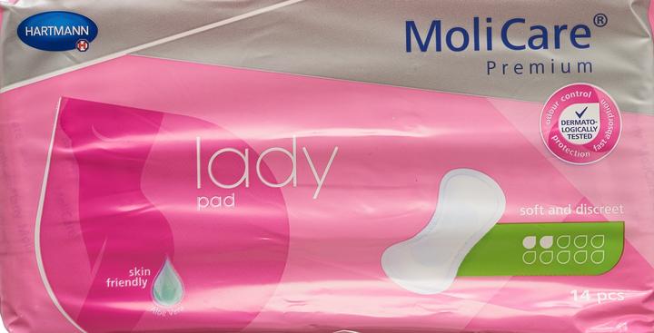 Produktbild MoliCare Lady Pad 2 Inkontinenz Einlage (14 x, M)