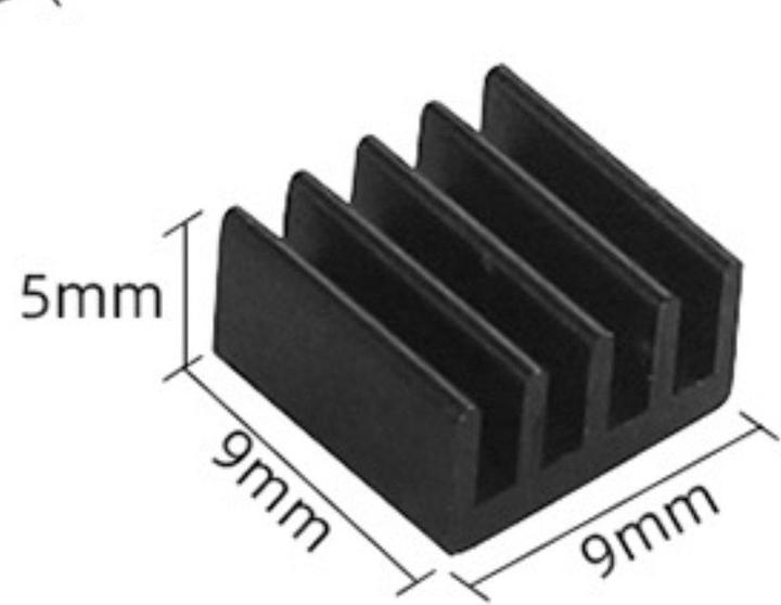 Immagine prodotto Play-Zone Raspberry Pi Cooler Heatsink Kit (Dissipatore)