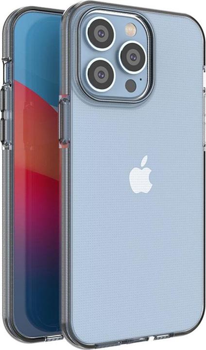 Image du produit Hurtel Spring Case case pour iPhone 14 Pro Max couverture silicone avec cadre noir (Apple iPhone 14 Pro Max)