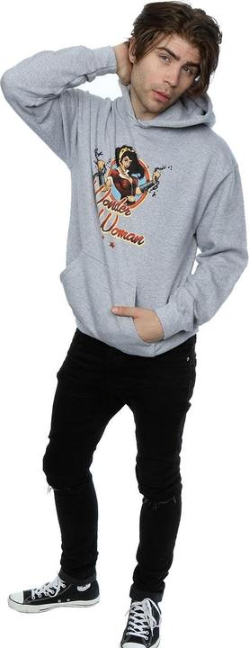 Produktbild DC Bombshells Wonder Woman Badge Kapuzenpullover (XL)