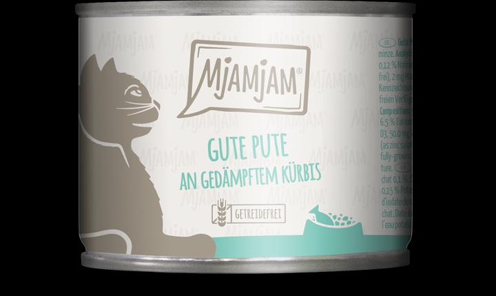 Image du produit Mjamjam Bonne dinde au potiron cuit à la vapeur (Adulte, 6 pcs, 200 g)