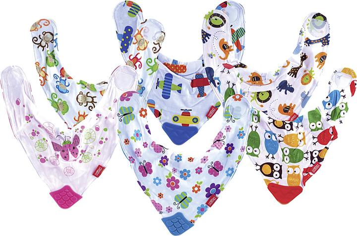 Immagine prodotto Nuby Bavaglino con angolo per il morso (3 mesi)