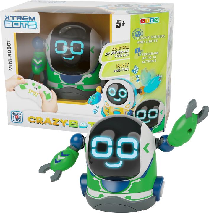 Image du produit Xtrem Bots Robot Crazy Bots Roll IR