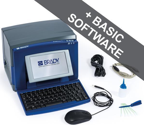 Produktbild Brady S3100 QWERTZ Printer Schilder- u. Etikettendrucker Thermotransferdruck - Drucker (300 dpi)