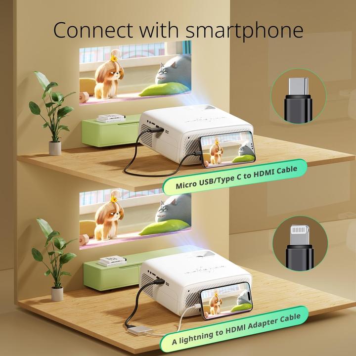 Produktbild Yoton Bluetooth Beamer Y6 (18000 lm)