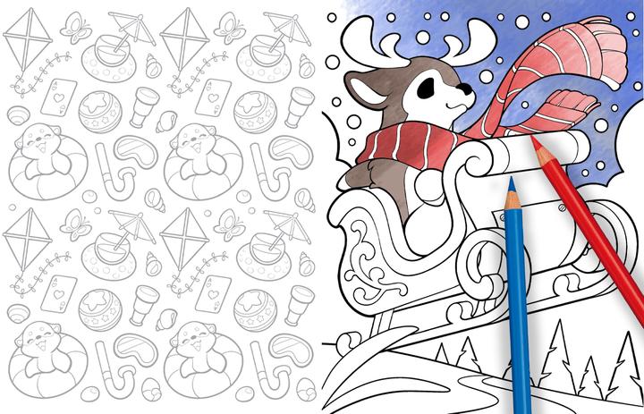 Immagine prodotto Libro da colorare Manga Chibi
