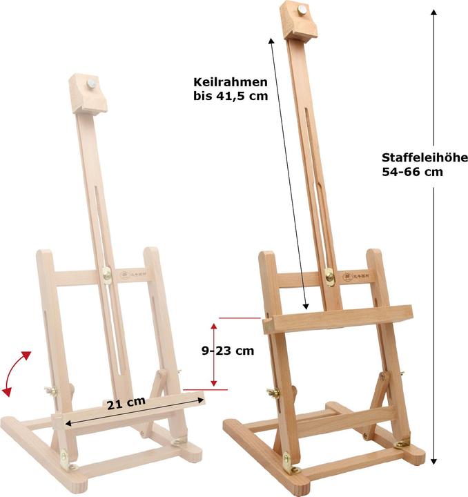 Immagine prodotto Paintersisters Tischstaffelei T-40