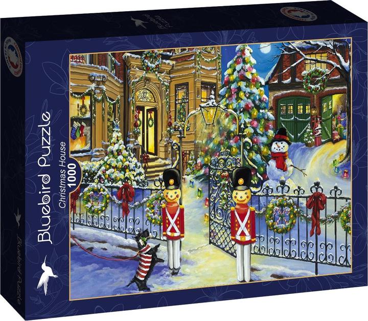 Produktbild Bluebird Puzzle Weihnachtshaus 1000 Teile (1000 Teile)
