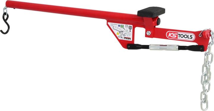 Actual product image KS Tools Universal axle lever with chain