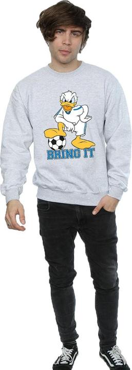 Actual product image Disney Mens Donald Duck Bring It Sweatshirt (XL)