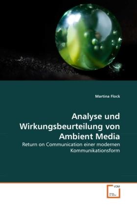 Produktbild Analyse und Wirkungsbeurteilung von Ambient Media (Martina Flock, 2010)