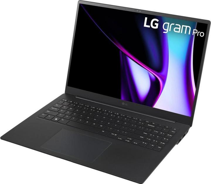 Produktbild LG 16" 16Z90S Notebook I7 8GB LPDDR5X 512GB SSD schwarz W11P (16", Intel Core Ultra 7 155H, 32 GB, 2000 GB, DE)