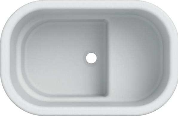 Actual product image Geberit Keramag Varicor shower tray, white Alpine
