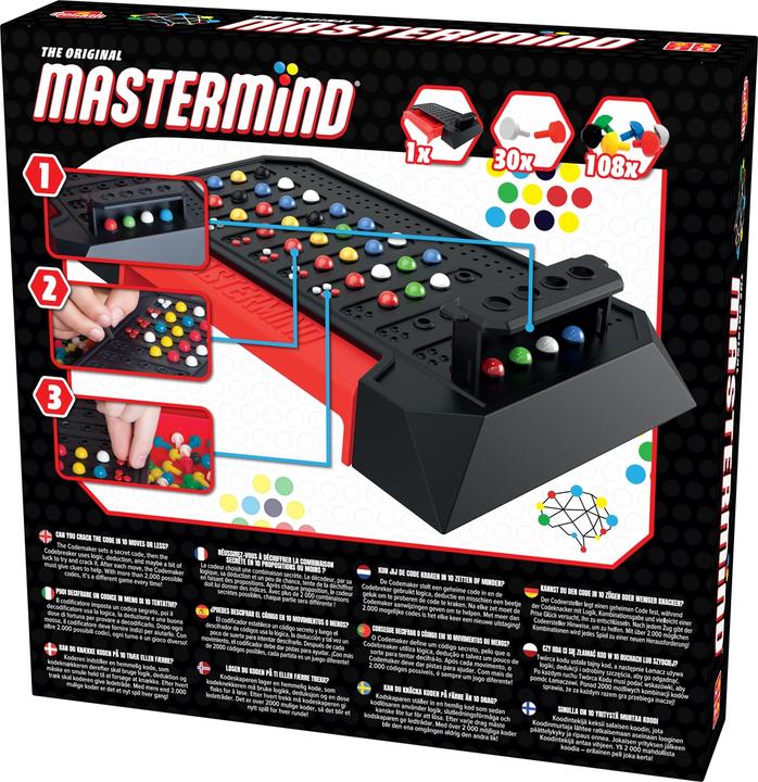 Immagine prodotto Goliath Toys Mastermind Classic (Portoghese, Italiano, Olandese, Inglese, Polacco, Francese, Svedese, Tedesco, Norvegese)