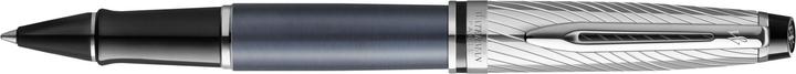Produktbild Waterman Rollerball Expert DeLuxe Grau C.C. (F-schwarz) (Grau, Metallisch, 1 x)