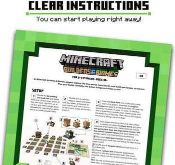 Actual product image Ravensburger - Minecraft Board Game (10826878) (English)