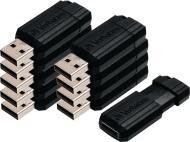 Actual product image Verbatim PinStripe pack of 10 bulk (8 GB, USB 2.0)
