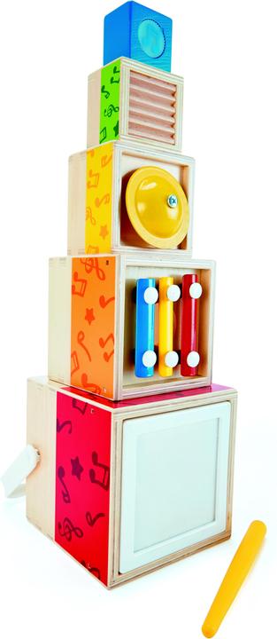 Immagine prodotto Hape Cubo per l'accatastamento della musica (Tedesco)
