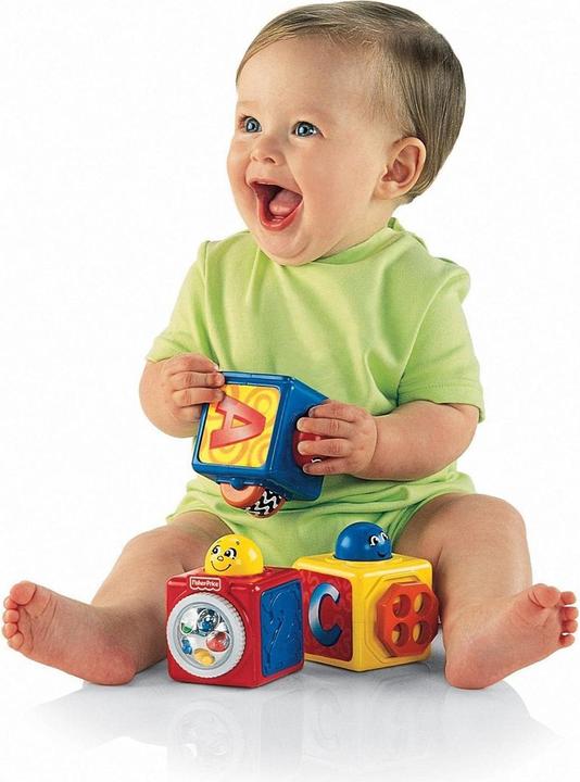 Actual product image Fisher-Price Play & stacking cubes