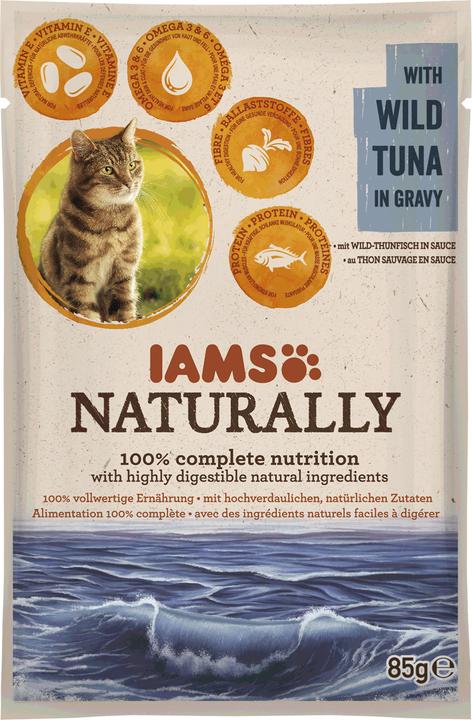 Produktbild Iams Naturally (Adult, 1 Stk., 85 g)