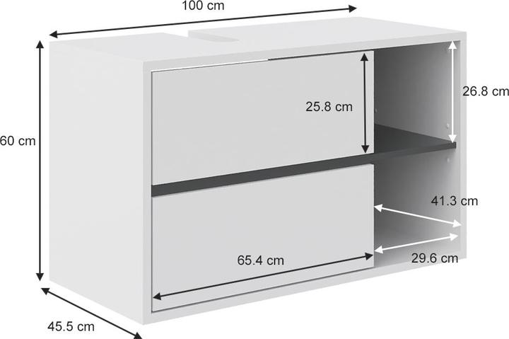 Produktbild Vicco Viola (100 x 60 x 46 cm)