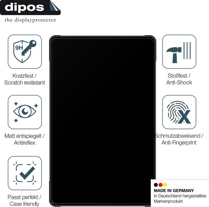 Actual product image Dipos Anti-Shock Screen Protector Matte