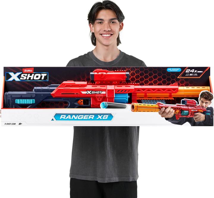 Image du produit Zuru Excel Ranger X8 Blaster (24 fléchettes)