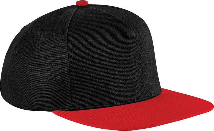 Beechfield Baseballkappe mit flachem Schirm (2 StückPackung) (One Size)
