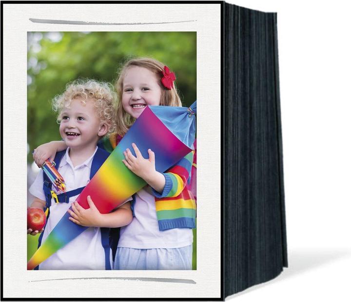 Actual product image Daiber 1x125 endless mounts 13x18 linen brushstroke (13 x 18 cm)