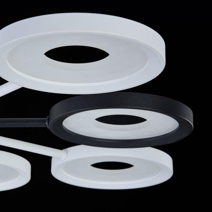 Actual product image Maytoni Aprilia LED Ceiling Light 72W Black-White (6900 lm)