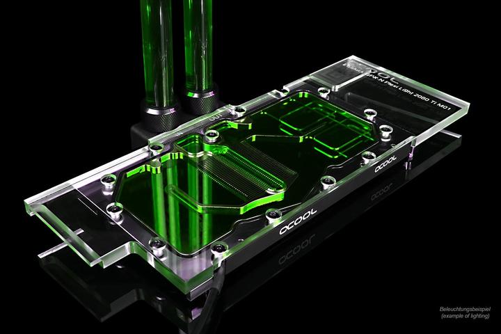 Image du produit Alphacool Bloc de glace GPX-N Light Geforce RTX 2080Ti M01 - Plex