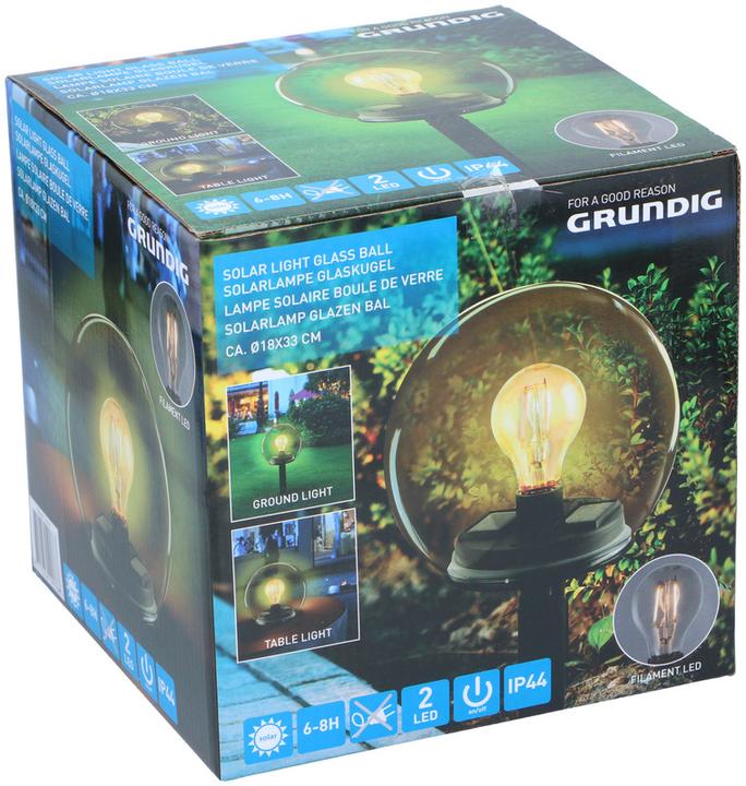 Image du produit Grundig Solar Light glass ball d18x33c (IP44)