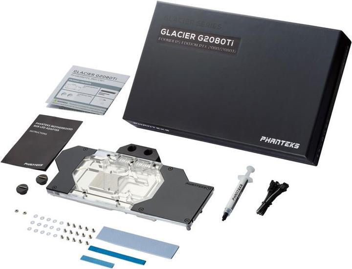 Image du produit Phanteks Glacier G2080Ti Founders Edition Full Water Block RGB - Noir