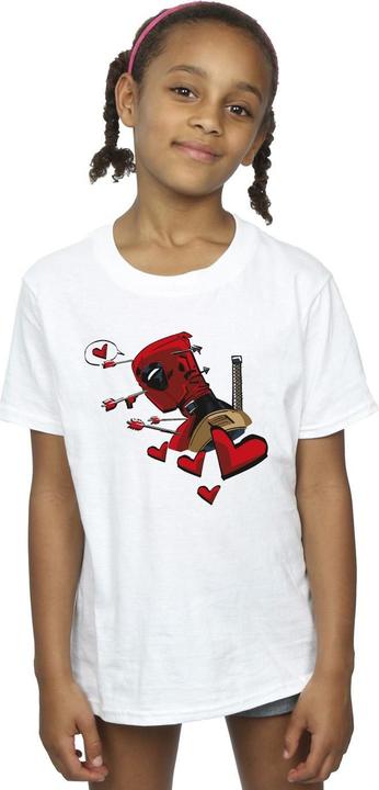 Immagine prodotto Deadpool Love Arrow Maglietta Ragazze (116)