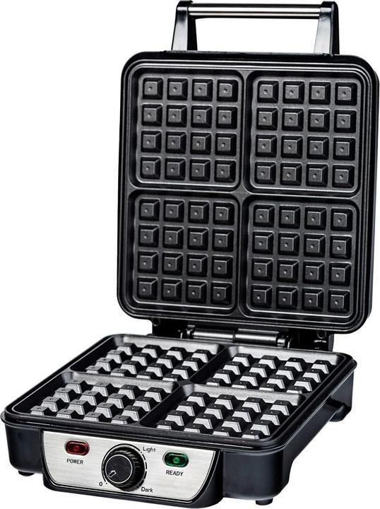 Actual product image Ravanson GR-7030 waffle iron 4 waffle (s) 1100 W Black