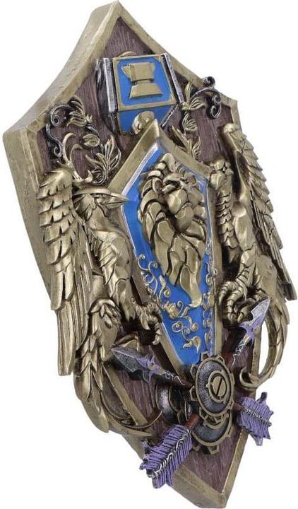 Actual product image Nemesis Now World of Warcraft wall decoration Alliance 30 cm (30 cm)