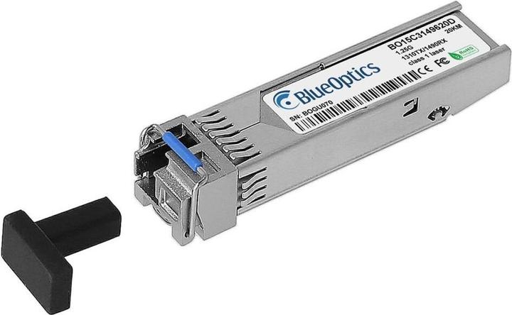 Image du produit BlueOptics Compatible Telco Systems BTI-SFP-GBD10L-DD-31/49S © BO15C3149620D Émetteur-récepteur SFP