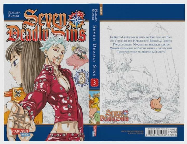 Produktbild Seven Deadly Sins, Band 3 (Deutsch, Suzuki Nakaba, 2015)