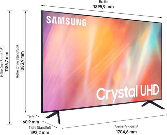 Actual product image Samsung GU85AU7179U (85", AU71, LED, 4K, 2021)