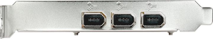 Image du produit Exsys Carte PCI-E 3+1 FireWire 400
