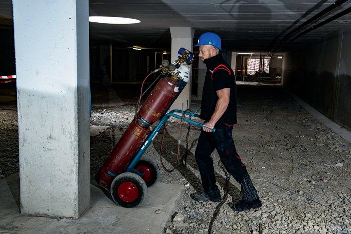 Produktbild Baak Sicherheitsstiefel Braxton Grösse 43 schwarz/rot S3 SRC HRO EN ISO 20345 Rindleder (S3, 43)